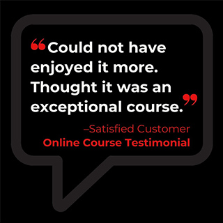 Social media graphics for an online course