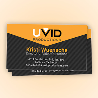 Business card for UVID