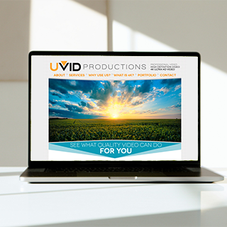 Video company website design